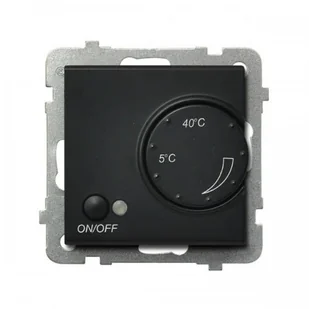 Ospel Regulator temperatury z czujnikiem napowietrznym Impresja ZŁOTY METALIK RTP-1YN/M/28 - Wyłączniki światła i elektryczne - miniaturka - grafika 15