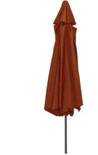 vidaXL Parasol ogrodowy na metalowym słupku, 400 cm, terakota vidaXL - Parasole ogrodowe - miniaturka - grafika 5