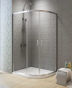 New Trendy Kabina asymetryczna 100x80 New Varia New Trendy (K-0507) - Kabiny prysznicowe New Trendy Kabina asymetryczna 100x80 New Varia New Trendy (K-0507) - Kabiny prysznicowe - miniaturka - grafika 2