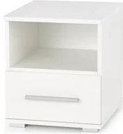 Szafki nocne - Halmar Szafka nocna LIMA SN-1 Biały - miniaturka - grafika 1