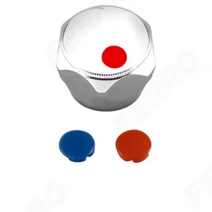 Pokrętło do baterii dwuuchwytowych - typ A, chrom - Akcesoria do armatury i ceramiki - miniaturka - grafika 3