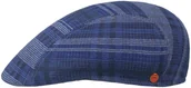 Czapki męskie - Płaski Kaszkiet Prince Soft Cotton Mix by Mayser, niebieski, 57 cm - miniaturka - grafika 1