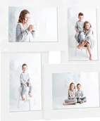 Ramki na zdjęcia - NA Ramka vidaXL Ramka 4 zdjęcia 13x18 cm biała MDF 332773 - miniaturka - grafika 1