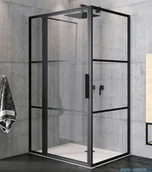 Kabiny prysznicowe - Riho Grid GB203 kabina prysznicowa 120x80 czarna GB2120080 - miniaturka - grafika 1