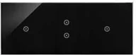 Wyłączniki światła i elektryczne - Simon Panel dotykowy Simon 54 Touch DSTR3131/73 S54 Touch 3 moduły 1 pole dotykowe + 2 pola dotykowe pionowe + 1 pole dotykowe zastygła lawa - miniaturka - grafika 1