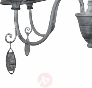 Näve Kolor antyczny szary lampa wisząca Susana - Lampy sufitowe - miniaturka - grafika 4