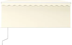 VidaXL Lumarko Automatyczna markiza z zasłoną, LED i czujnikiem, 3,5x2,5 m 3069292 VidaXL - Markizy - miniaturka - grafika 8