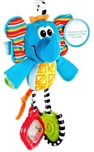 Playgro Słonik z klipsem do zawieszenia 0182852 - Zawieszki dla dzieci i niemowląt - miniaturka - grafika 2