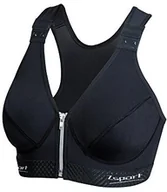 Bielizna sportowa damska - A to Z Sport zsport zbra Silver damski sportowy biustonosz, czarny, 70 A F-SILZB - miniaturka - grafika 1