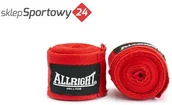 Bandaże bokserskie - Allright BANDAŻ BOKSERSKI 3M CZERW SW06003 - miniaturka - grafika 1