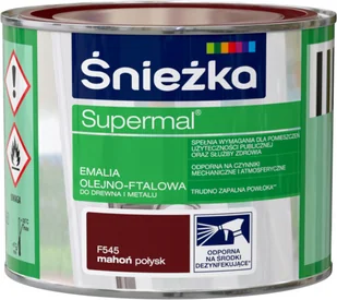 ŚNIEŻKA ŚNIEŻKA SUPERMAL EMALIA OLEJNO-FTALOWA POPIELATY JASNY POŁYSK RAL7047 0,2L q126000200R704700 - Emalie - miniaturka - grafika 15