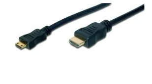 Assmann Kabel HDMI Mini Highspeed Gold V1.3 C/A M/M 3m AK-330106-030-S - Kable - miniaturka - grafika 2