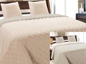 Narzuty - Euromat Dwustronna Narzuta Vigo II Różowy Łosoś Srebrno Szary 013 13341 - miniaturka - grafika 1