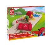 Pociągi dla dzieci - Hape TRAIN Tor z kolorowym sorterem GXP-587257 - miniaturka - grafika 1