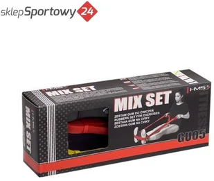 HMS GUMY DO ĆWICZEŃ GU05 SET ZESTAW 17-33-102 - Gumy, taśmy, ekspandery - miniaturka - grafika 11