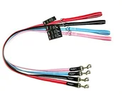 Smycze dla psów - Tre ponti Tre Ponti smycz Start z odblaskową szew 100 cm Czerwony - miniaturka - grafika 1