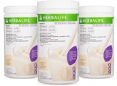 Produkty specjalne dla sportowców - Herbalife 3x Koktajl odżywczy Formuła 1 bezglutenowy - 3x 550 gr. Wanilia - miniaturka - grafika 1
