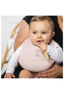 Nattou Śliniak silikonowy z kieszonką 5O41NL 5O41NL SAM ONE SIZE - Śliniaki i fartuszki - miniaturka - grafika 2