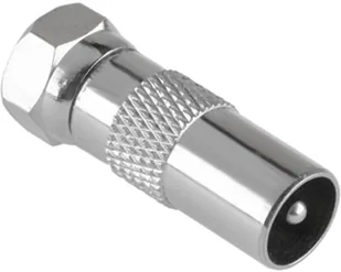 HQ Złącze wtyk Tv - wtyk F Cu metalowe 1 szt Fv - Adaptery i przejściówki - miniaturka - grafika 4