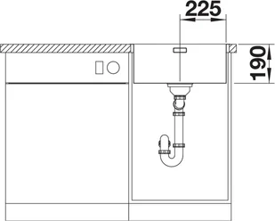 Blanco ANDANO 450-IF stal szlachetna 522961 - Zlewozmywaki - miniaturka - grafika 5
