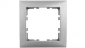 Klawisze i ramki - Hager polo B.Kwadrat Ramka pojedyncza aluminium 5310118994 5310118994 - miniaturka - grafika 1