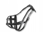 Kagańce dla psów - Dino Kaganiec skóra nit. Rotweiler duży - miniaturka - grafika 1