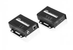 ATEN KVM Extender DisplayPort HDBaseT-Lite VE901 (VE901-AT-G) 70m 4719264645204 - Złącza, przejściówki, adaptery - miniaturka - grafika 2