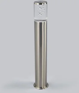 LINDBY Lampa cokołowa LED Belen ze stali szlachetnej - Lampy ogrodowe - miniaturka - grafika 4