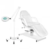 Fotele kosmetyczne - ACTIVESHOP ZESTAW FOTEL 210 + LAMPA LUPA LED S5 - miniaturka - grafika 1