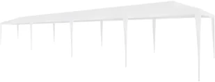 vidaXL Namiot imprezowy, 3 x 12 m, PE, biały 45081 - Pawilony ogrodowe - miniaturka - grafika 2