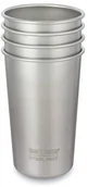 Akcesoria turystyczne - Klean Kanteen 20oz pint$14 592 ML, srebrny KSSC20-4PK - miniaturka - grafika 1