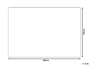 Beliani Koc 150 x 200 cm czerwony VANTAA - Koce - miniaturka - grafika 5