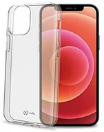 Etui i futerały do telefonów - Celly Etui ochronne do iPhone 12 Pro Max, przezroczyste, z silikonu TPU, elastyczne, odporne na uderzenia i zarysowania GELSKIN1005 - miniaturka - grafika 1
