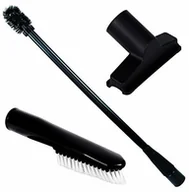 Akcesoria do odkurzaczy - EINHELL zestaw dysz (pasuje do wszystkich odkurzaczy do pracy na mokro i na sucho o średnicy węża 36 mm, w zestawie uniwersalna dysza, miękka dysza do tapicerki i szczotka do czyszczenia grzej - miniaturka - grafika 1