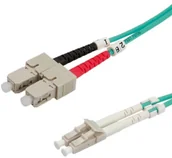 Kable miedziane - Value LWL Kb 50 Micrometer OM3 LC/SC turquoise 39,3701inch 1m 21.99.8711 - miniaturka - grafika 1