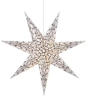 Ozdoby bożonarodzeniowe - Markslojd 704876 - Dekoracja świąteczna KARLA 1xE14/25W/230V biały 75 cm - miniaturka - grafika 1