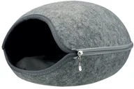 Legowiska dla kotów - TRIXIE TRIXIE Legowisko zamknięte Luna filc 40 × 24 × 46 cm - miniaturka - grafika 1