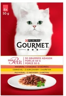 Purina Gourmet mon Petit Pokarm dla kotów MIX Drobiowy 72x50g 55313-uniw - Mokra karma dla kotów Purina Gourmet mon Petit Pokarm dla kotów MIX Drobiowy 72x50g 55313-uniw - Mokra karma dla kotów - miniaturka - grafika 2