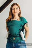 Nosidełka dla dzieci - LennyLamb LennyHybrid Half Buckle - splot jodełkowy - miniaturka - grafika 1