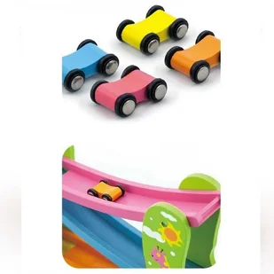 VIGA Zjeżdżalnia z samochodzikami (59610) 6934510596101 - Samochody i pojazdy dla dzieci - miniaturka - grafika 3