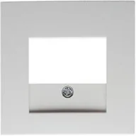 Gniazdka elektryczne - Berker Kwadrat biały płytka do gniazda głośnikowego B_5310338989 - miniaturka - grafika 1