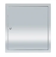 Akcesoria do wentylacji i klimatyzacji - Drzwiczki Rewizyjne Nierdzewne Zatrzask 60x60CM - miniaturka - grafika 1