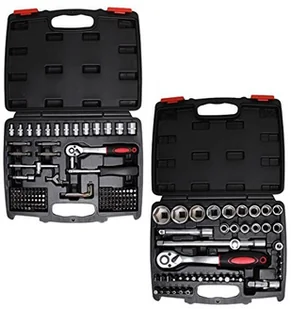 Kraftmann Harley 174-częściowy komplet calowych kluczy nasadowych - Klucze i nasadki Kraftmann Harley 174-częściowy komplet calowych kluczy nasadowych - Klucze i nasadki - miniaturka - grafika 1