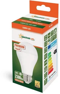 Spectrum LED LED GLS E-27 230V 20W PREMIUM WW A65 unihimp 10326-uniw - Żarówki LED - miniaturka - grafika 3