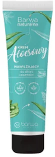 Barwa Nawilżający krem do rąk Aloes i gliceryna - Natural Hand Cream Nawilżający krem do rąk Aloes i gliceryna - Natural Hand Cream - Mydła - miniaturka - grafika 3