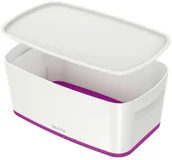Półki na dokumenty - Leitz INNY Pojemnik Mały Mybox Wow Z Pokrywą Fioletowy 135L169 - miniaturka - grafika 1