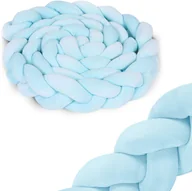 Ochraniacze do łóżeczka - Ricokids Otulacz do łóżeczka Ricokids 3m - niebieski 722111 - miniaturka - grafika 1