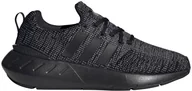 Sneakersy damskie - adidas adidas Swift Run 22 J Młodzieżowe Czarne (GW8166)" GW8166 - miniaturka - grafika 1