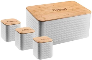 Klausberg Chlebak z zestawem pojemników kb-7483 KB-7483 Kinghoff - Chlebaki - miniaturka - grafika 2