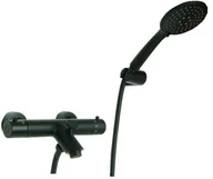 Baterie umywalkowe - STELLMAN Bateria Termostatyczna Wannowa Natryskowa Prysznicowa UNO czarna 9221-03 - miniaturka - grafika 1